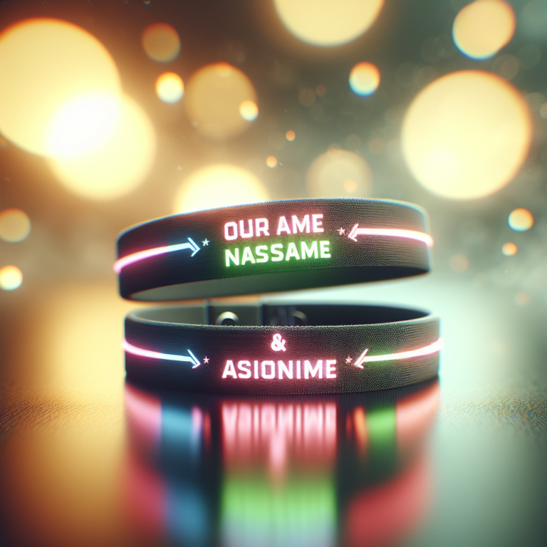 Brassards fluo personnalisés pour distinguer avec style vos équipes et associations